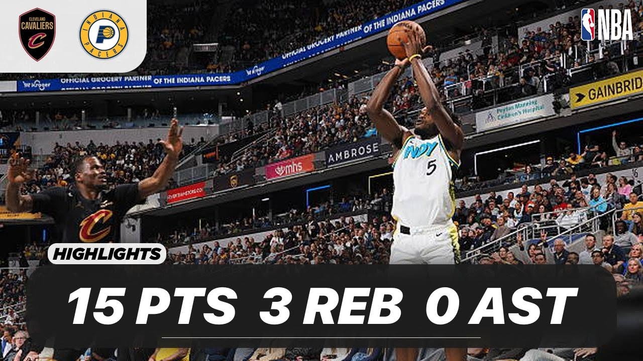 JARACE WALKER vs CLEVELAND CAVALIERS | 15 PTS - 3 REB - 0 AST | 04-10-2025 Highlights