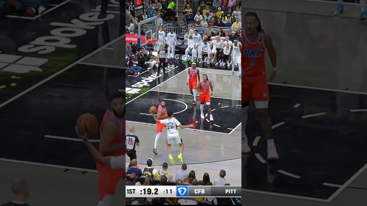 Jarace Walker with the POSTER Over the Defender | Indiana Pacers