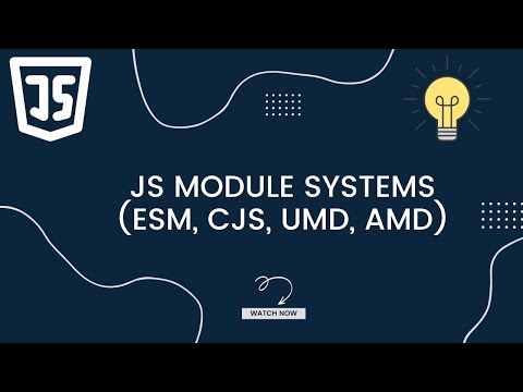 Javascript Modules Formats Demystified: ESM, CJS, UMD, and AMD Explained | Javascript Modules system