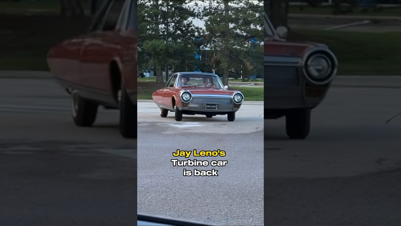 Jay Leno’s Turbine Car Is Back On the Road! #TurbineCar