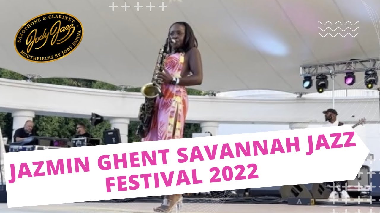 Jazmin Ghent performs at the Savannah Jazz Festival 2022 (JodyJazz SUPER JET Tenor Mouthpiece)