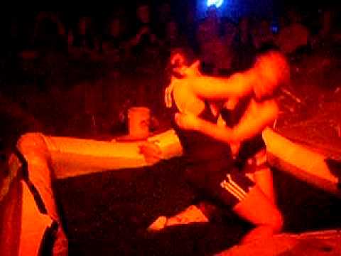 Jello wrestling Branson Mo. First round!