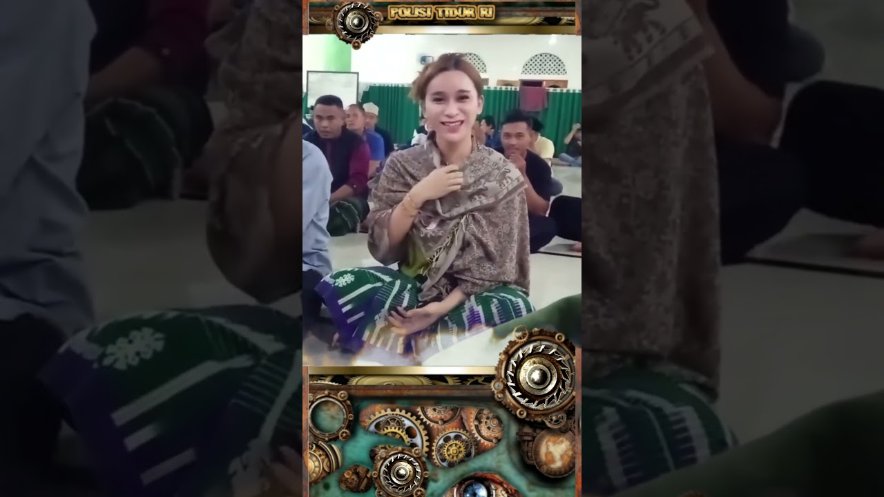 jelmaan wanita perlahan mencoba insaf dibulan ramadhan, polisi tidur ri