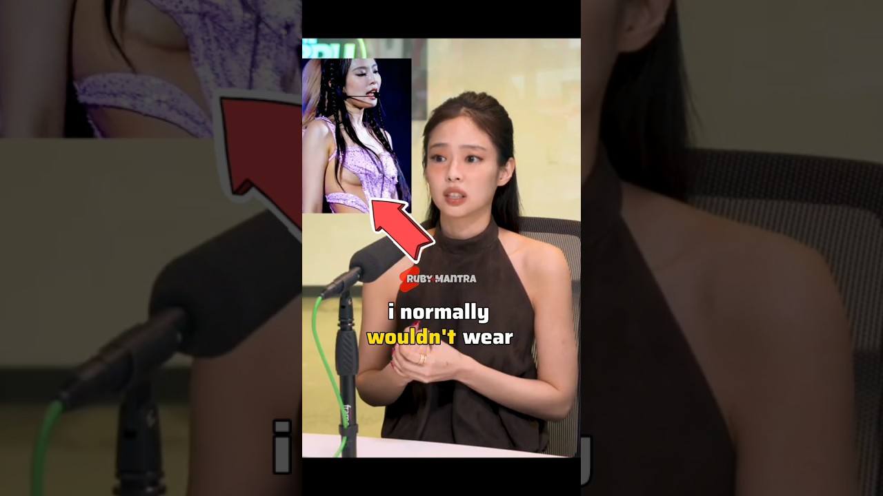 Jennie spoiling her Coachella outfit 2025 🫢 #jennie #blackpink #shorts #fyp #music #song #coachella