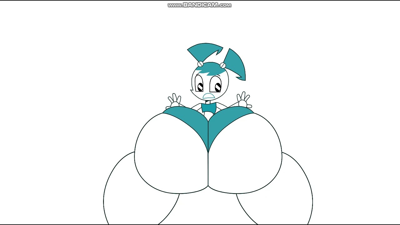 Jenny XJ9's Butt Growth With Bawong Cartoon Sound Effects!