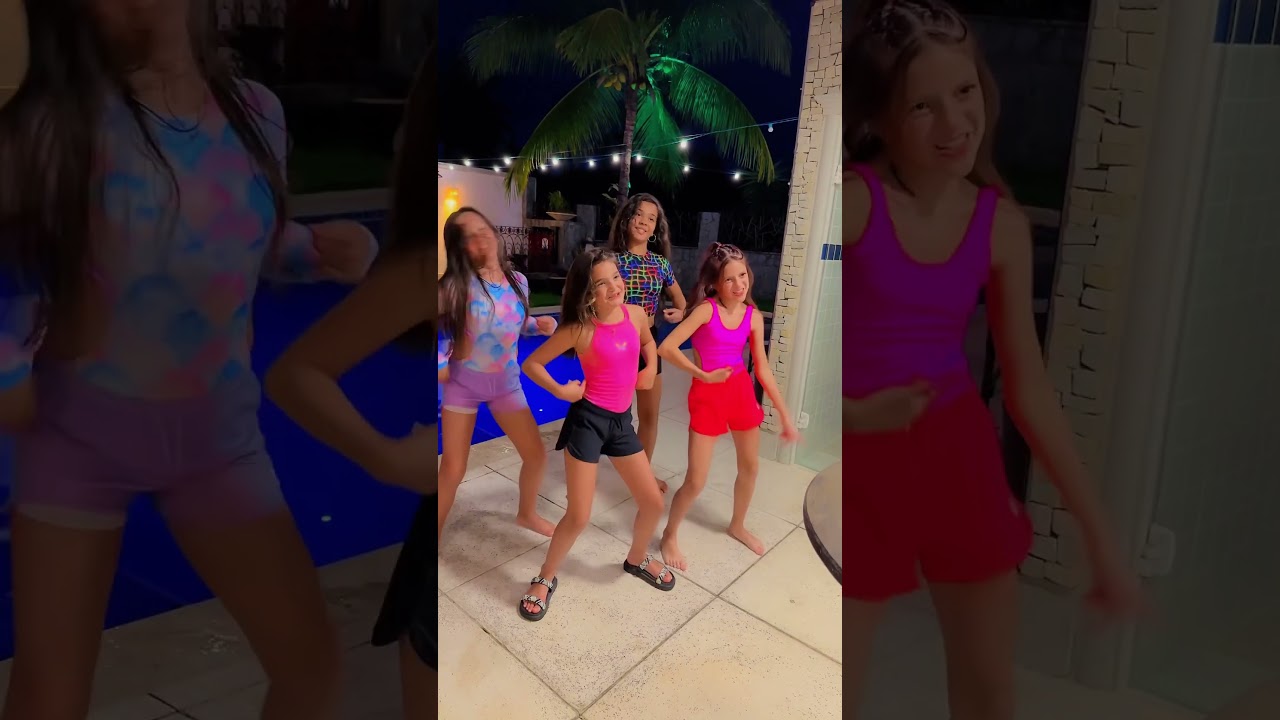 Jessica Lorena and Maluzinha throw your hair #shorts