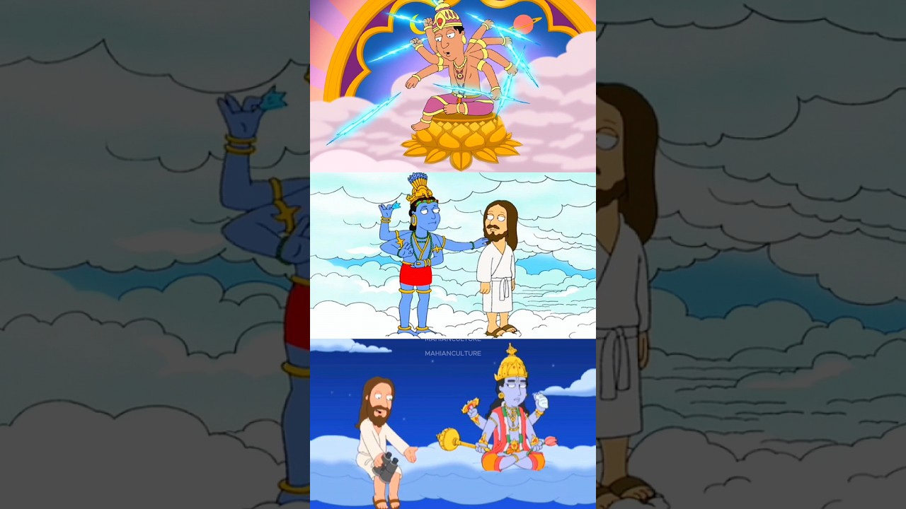 Jesus knows the true god ❤️#hinduism #sanatandharm #hindugod #familyguy