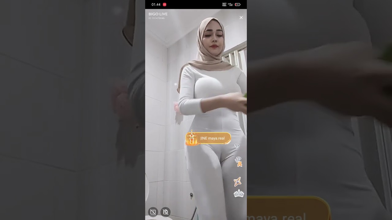 jilbab maya bigo live