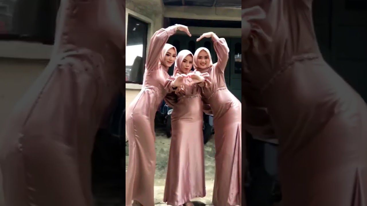 jilbab satin licin