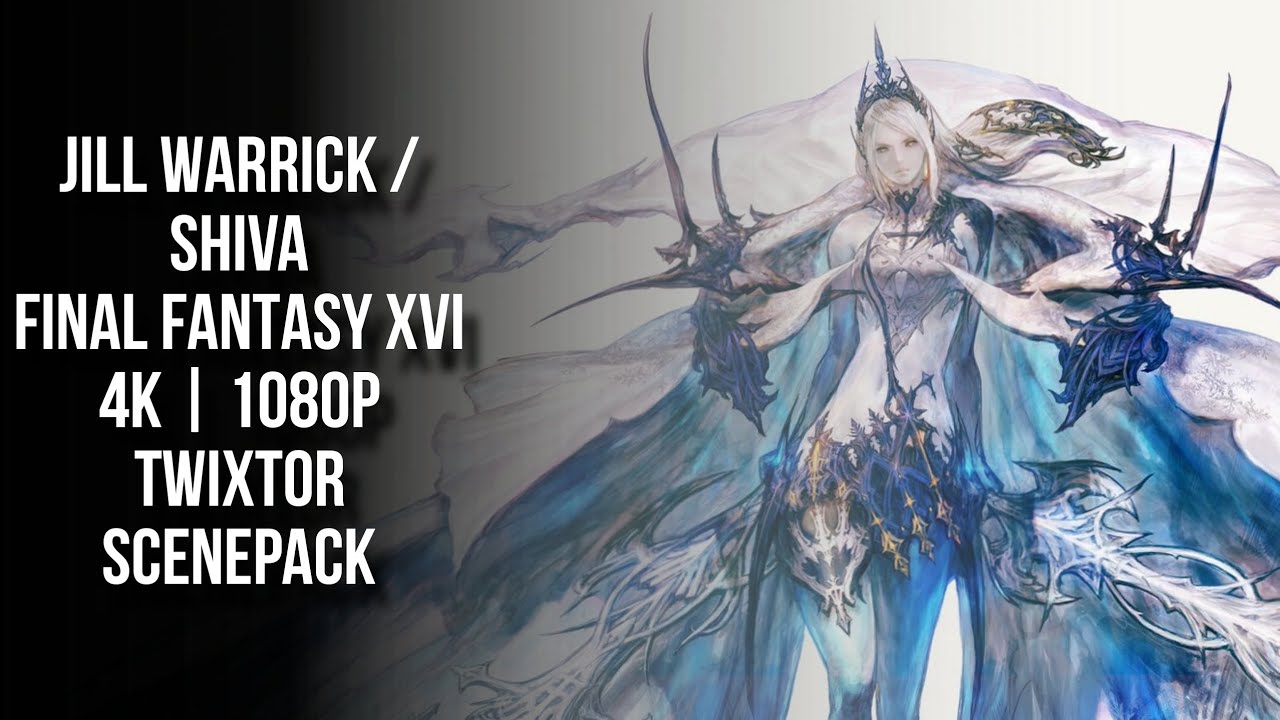 Jill Warrick / Shiva (Final Fantasy XVI) | 4k/1080p Twixtor Scenepack