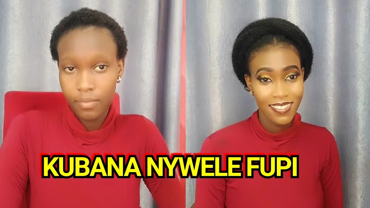 JINSI YA KUBANA NYWELE FUPIIII |Jifunze hapa kwa ufanisi zaidi |Natural hairstyle(EP 01)