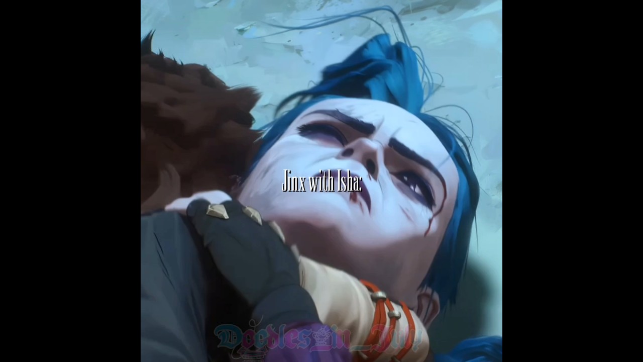 💔Jinx without Isha💔 #arcane #isha #jinx