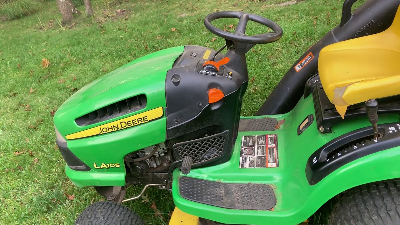 John Deere LA series disc brake adjustment