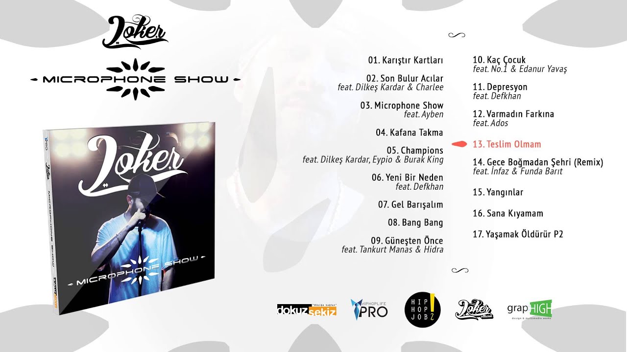 Joker - Teslim Olmam (Official Audio)