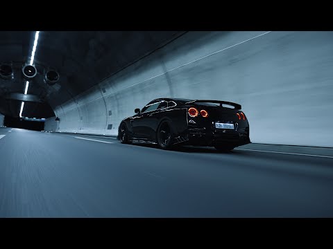 Jomi's All Black R35 GTR | Midnight Run in Switzerland | 4K