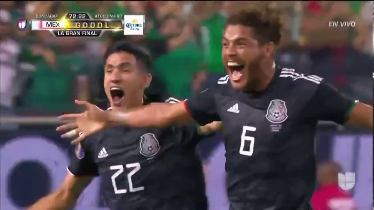 Jonathan Dos Santos GOL (73’ Minute) Mexico 1-0 USA 2019 Gold Cup Final