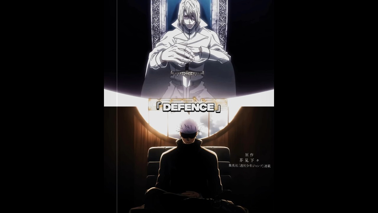 Jugram Vs Gojo #anime #animeedit
