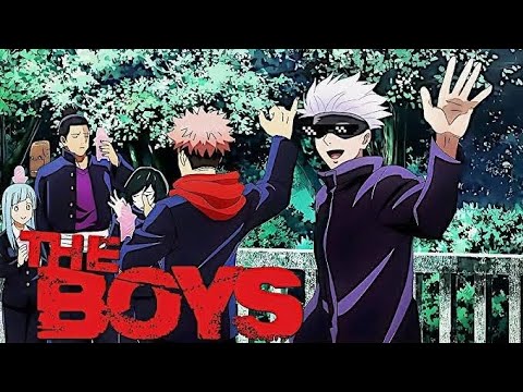 Jujutsu Kaisen Funny Moments In Hindi | Gojo Thug Life Moment | The Boys Meme #gojo #jjk #trending