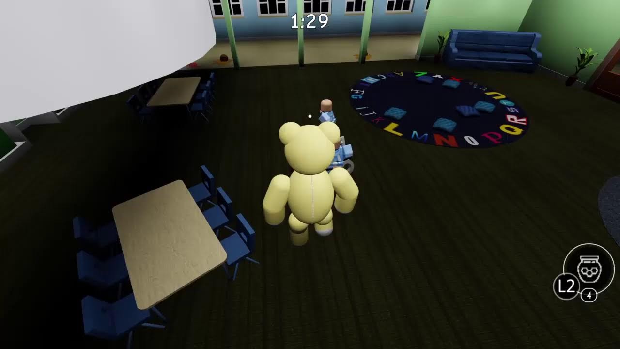 Just playing Horror on roblox ansme other games