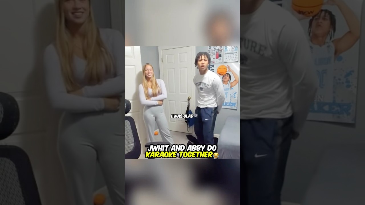Jwhit And Abby Do Karaoke Together