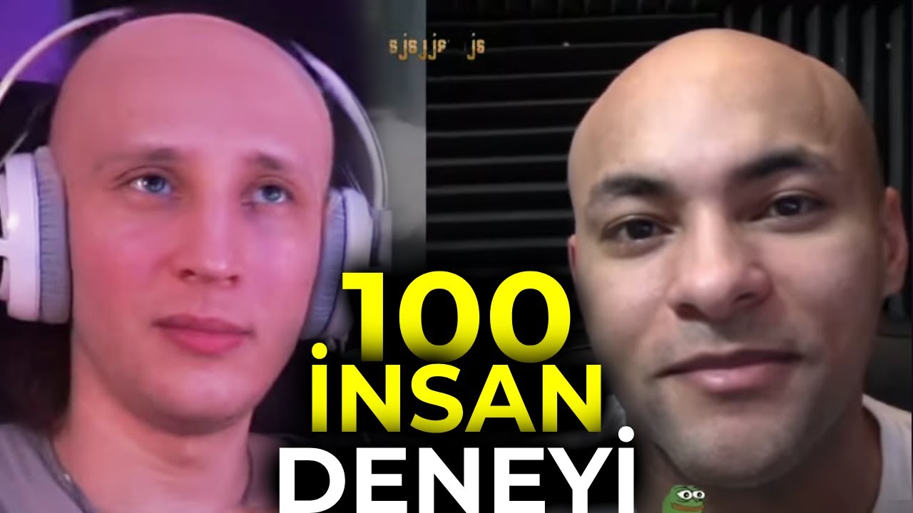 KAANFLIX | SANİYE OMEGLE: 100 İNSAN DENEYİ İZLİYOR !