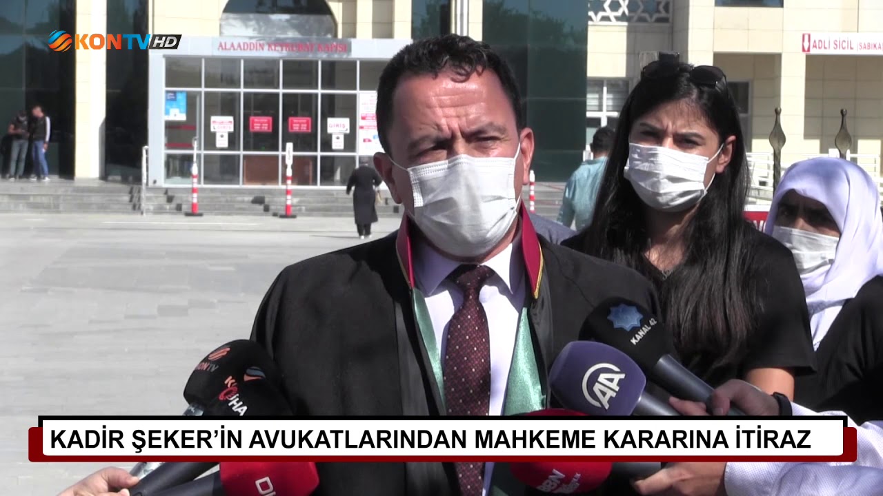 Kadir Şeker'in avukatlarından mahkeme kararına itiraz
