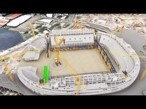 Kai Tak Sports Park's Stadium Construction