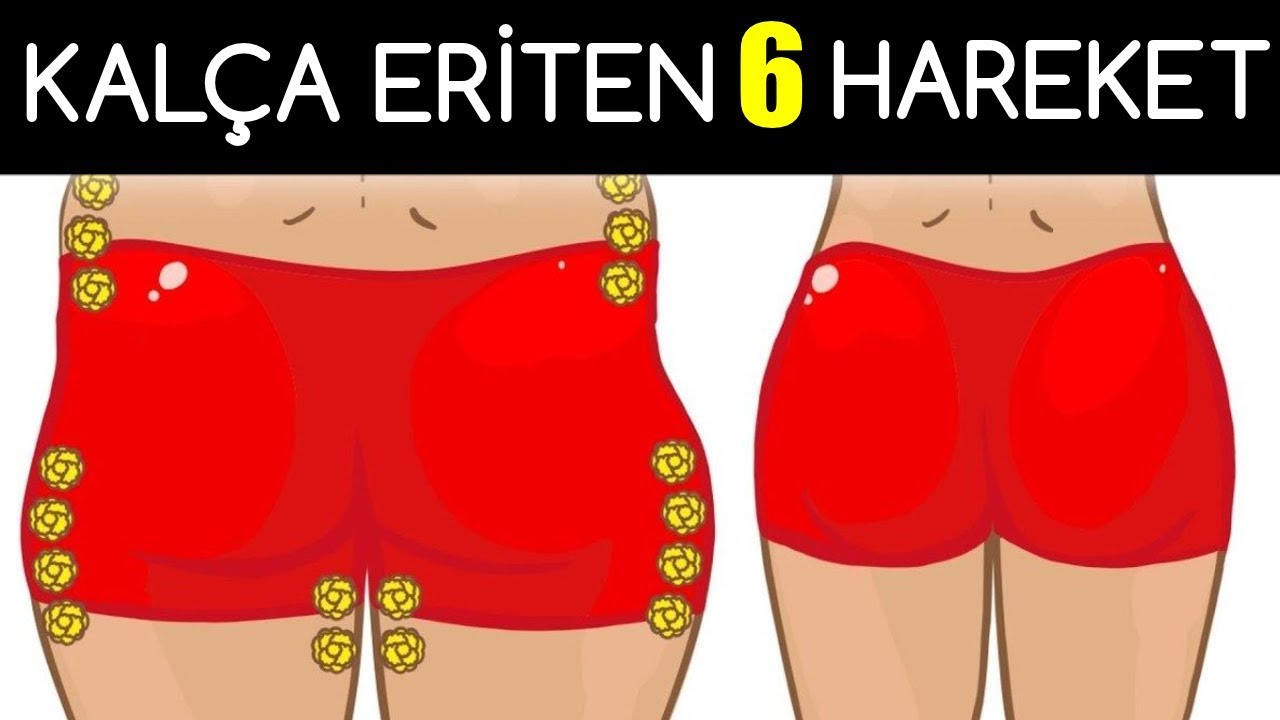 KALÇALARI ERİTEN VE ŞEKLE SOKAN 6 KOLAY EGZERSİZ