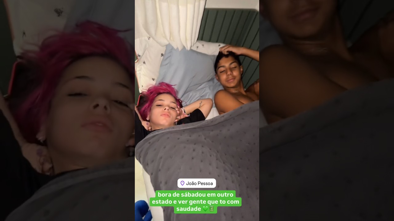 Kamylinha e Bernardo juntos 🤭