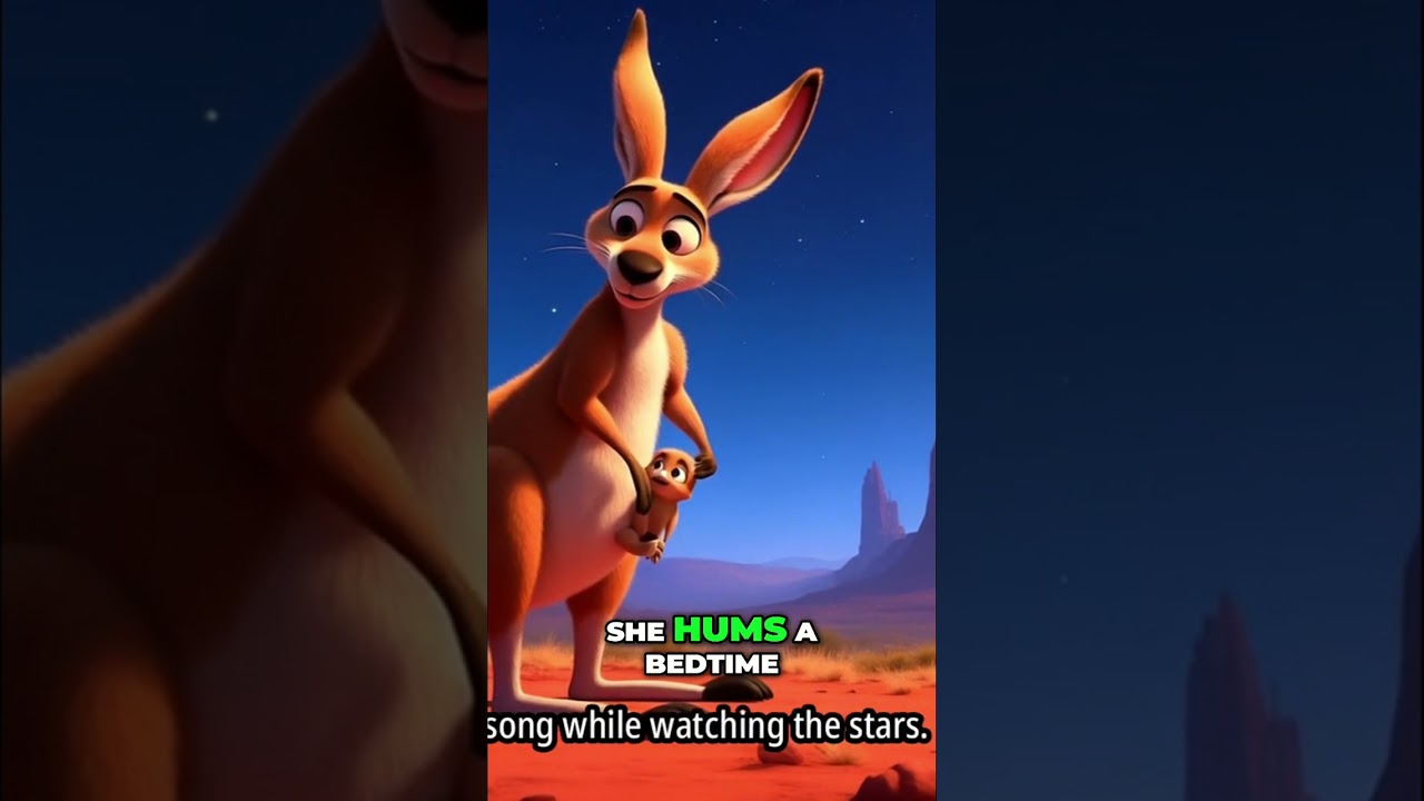 Kangaroo Lullaby: A Mother's Love Under the Stars