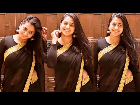 Kaniha Hot in Saree ❤️😘 | Kaniha Navel