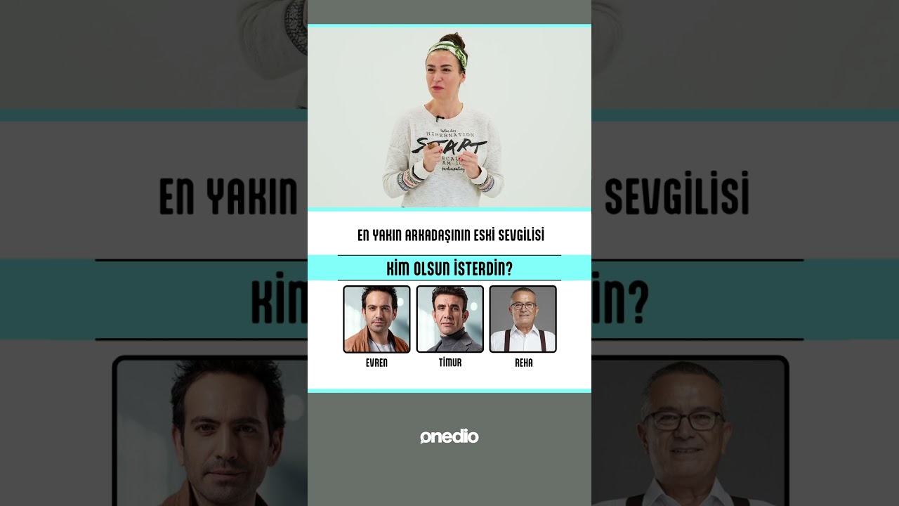 Kankanın Eski Sevgilisi Kim Olsun İsterdin😂 Ecem Özkaya Seçiyor😂 Bahar Dizisi Timur vs Evren #shorts
