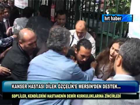 KANSER HASTASI DİLEK ÖZÇELİK'E MERSİN'DEN DESTEK...