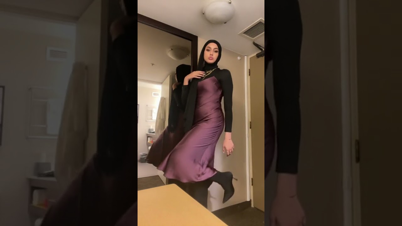 Kapalı Arap kızından dans akım videoları yeni 😍 #shorts #tiktok #arabic