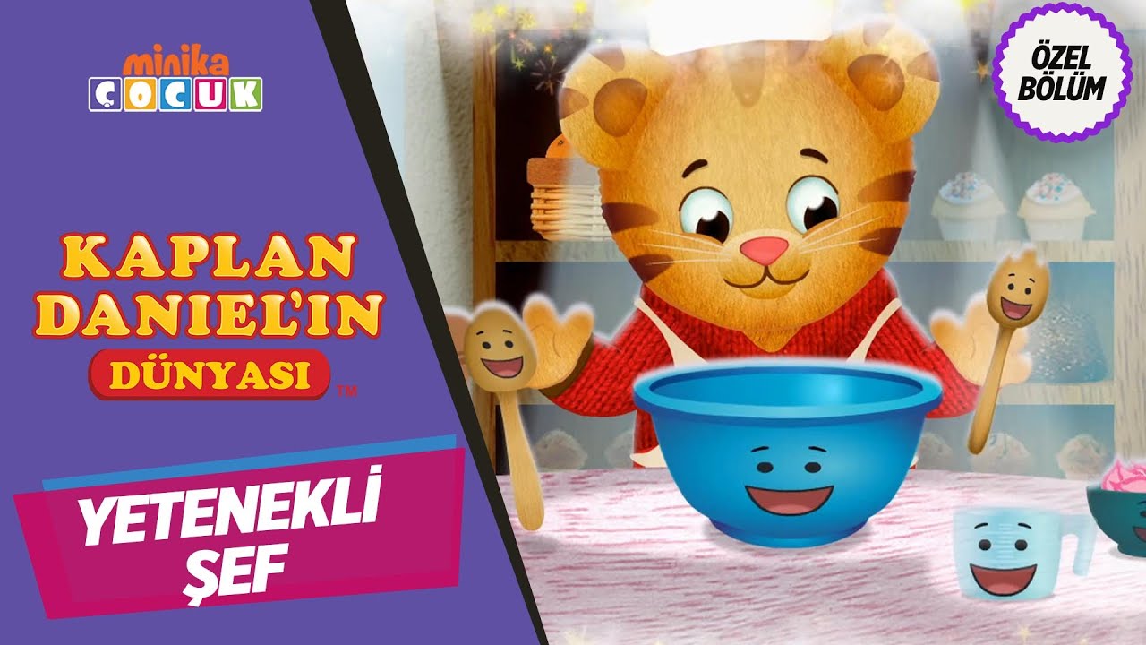 Kaplan Daniel'ın Dünyası 🐯 | Yetenekli Şef 🧑‍🍳   ​ | MinikaÇOCUK