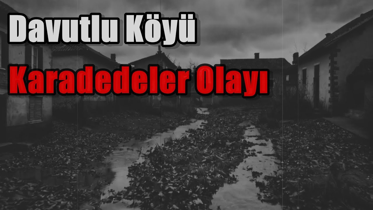 Karadedeler Olayı : Davutlu Köyü Gerçekleri