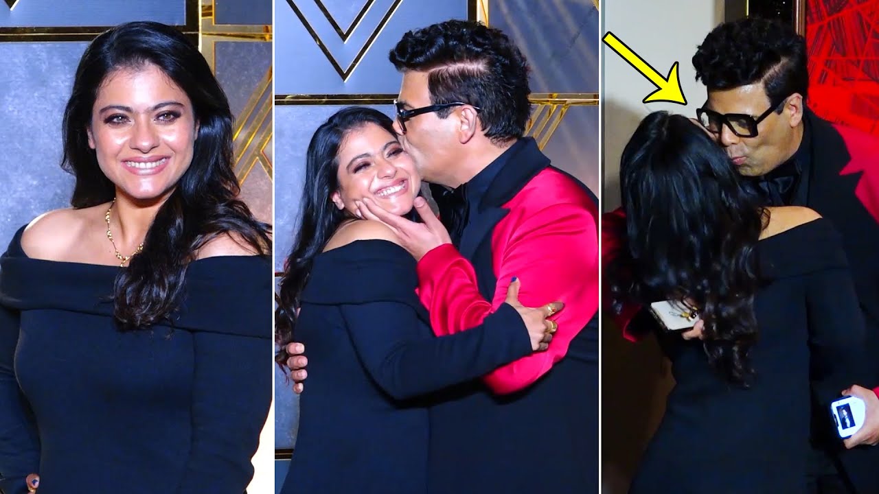 Karan Johar KISSES Kajol Devgn In Public | Kajol Devgn Latest Video | Daily Culture
