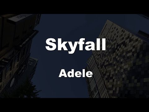 Karaoke♬ Skyfall - Adele 【No Guide Melody】 Instrumental