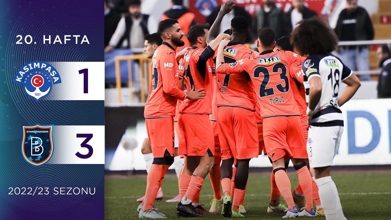 Kasımpaşa (1-3) M. Başakşehir | 20. Hafta - 2022/23