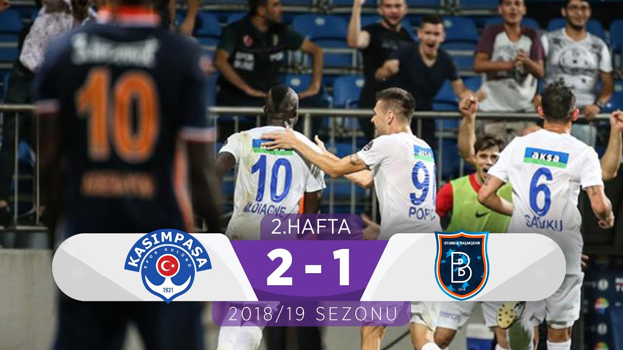 Kasımpaşa (2-1) Medipol Başakşehir | 2. Hafta - 2018/19