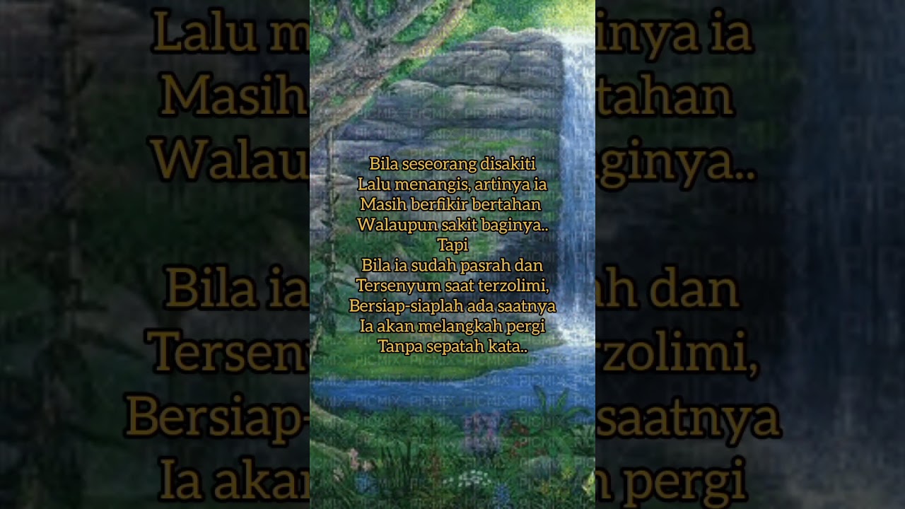 KATA MOTIVASI Bila seseorang tersakiti #shortvideo