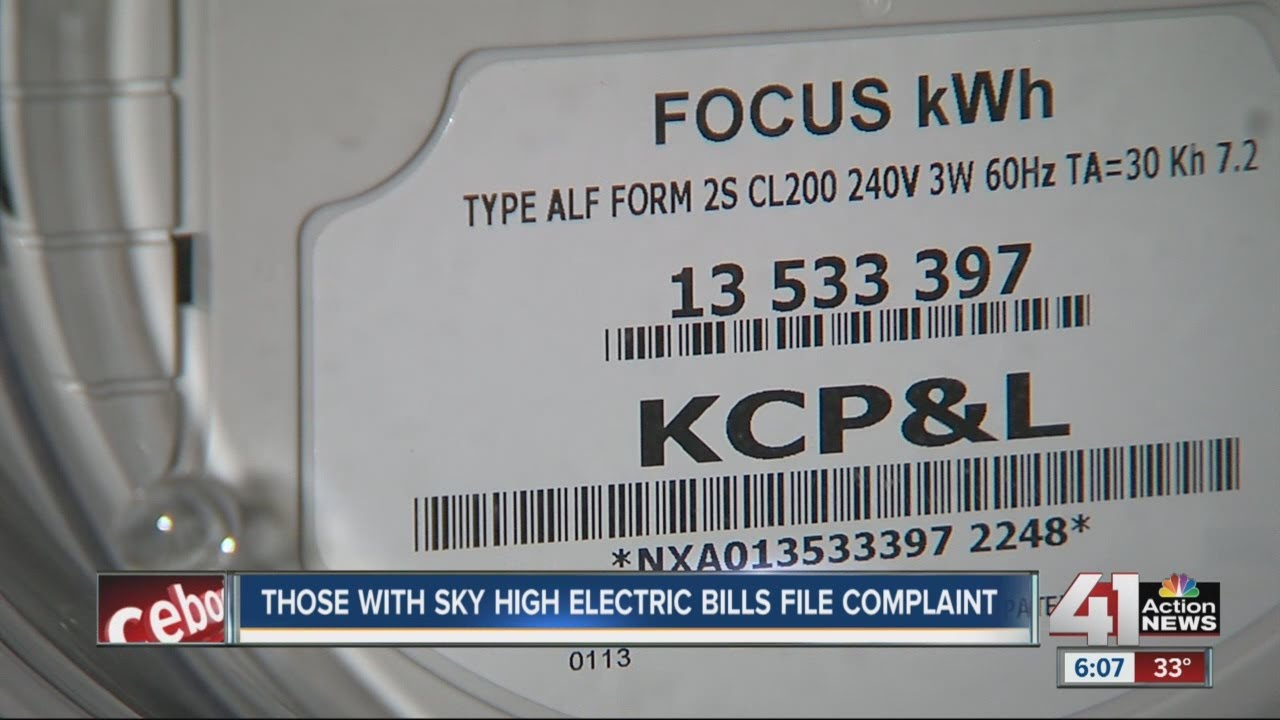 KCP&L customers with sky high electric bills file complaint