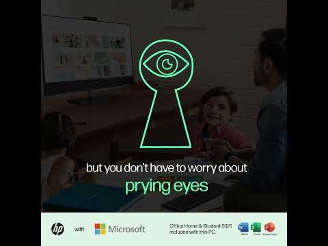 Keep your child safe from prying eyes of webcam hackers with Pop-Up cameras on our Desktop PCs.