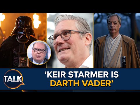 Keir Starmer 'DARTH VADER' Trying To Take Down Nigel Farage And Reform UK