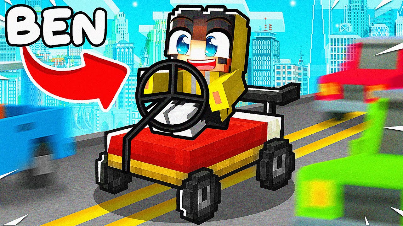 Kendi Yatağımı Yarış Arabasına Çevirdim! 🏎️ | Minecraft
