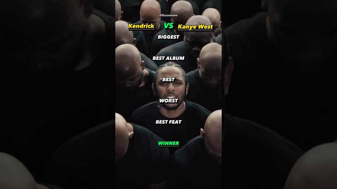 Kendrick Lamar VS Kanye West