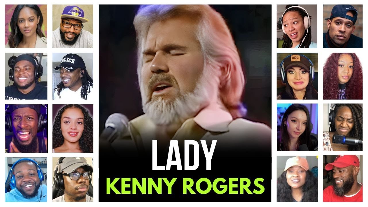 Kenny Rogers - Lady - Reaction Compilation