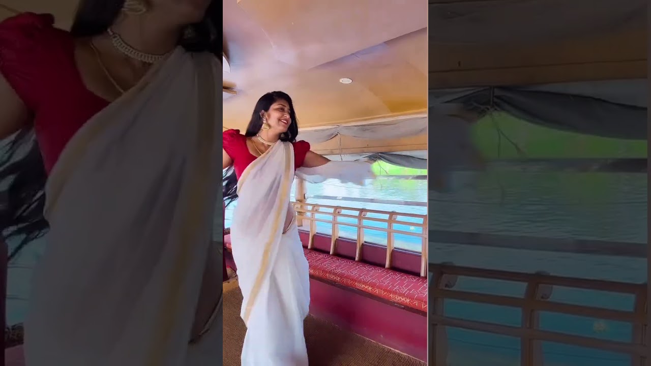 kerala girl saree navel #kerala #trending #mallus #navel #keralasarees