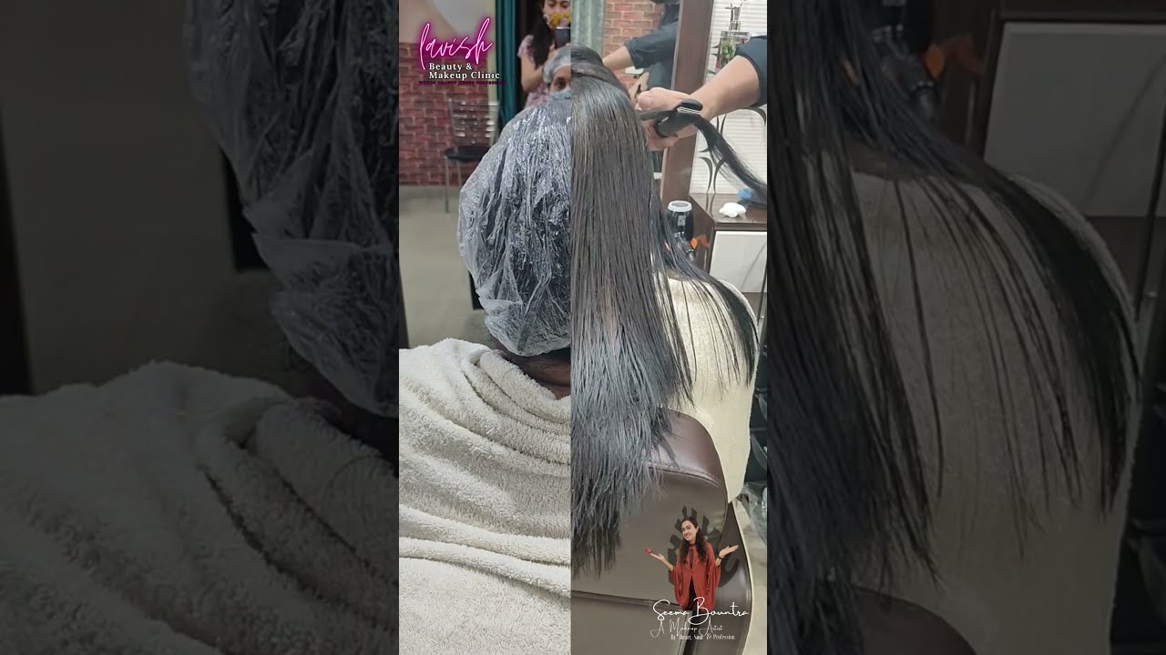 Keratin Treatment | #004 Soft,  Silky & Shiny Hair Treatment #shots