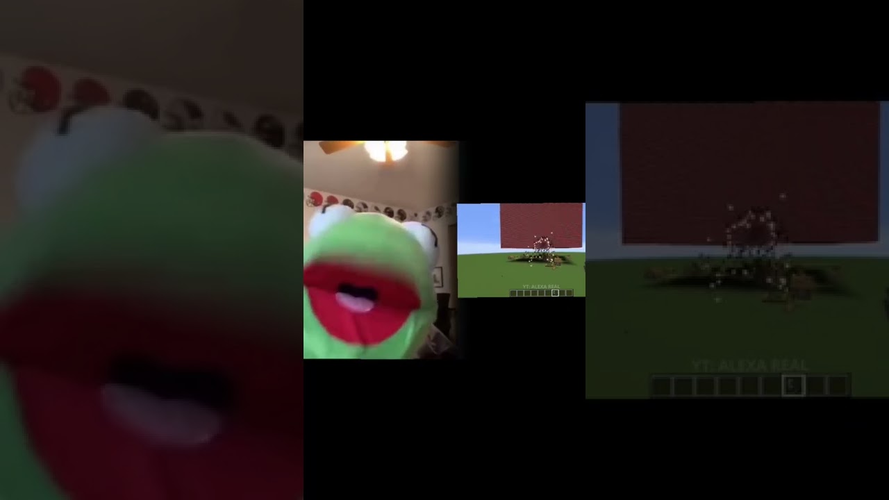 Kermit plays Minecraft